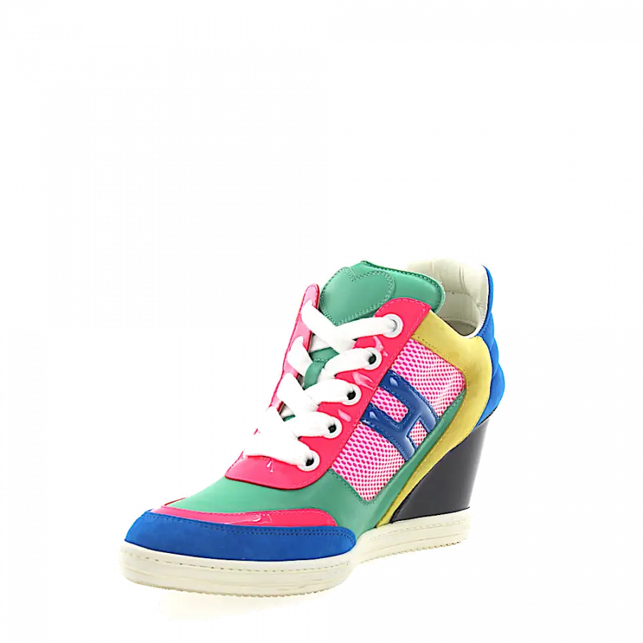 Hogan - Sneaker high Kalbsleder - gelb