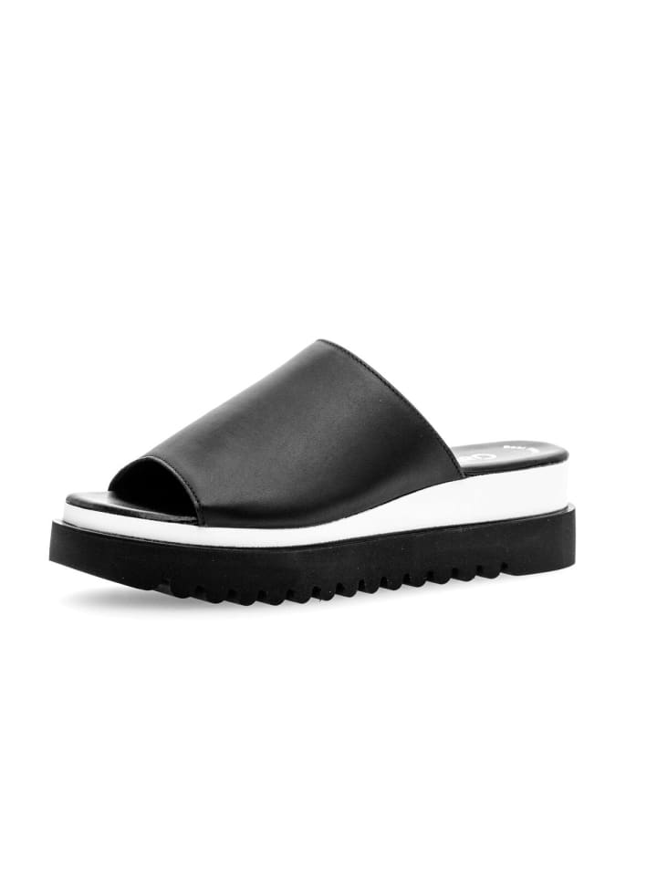 Gabor Fashion Pantoletten in schwarz günstig kaufen