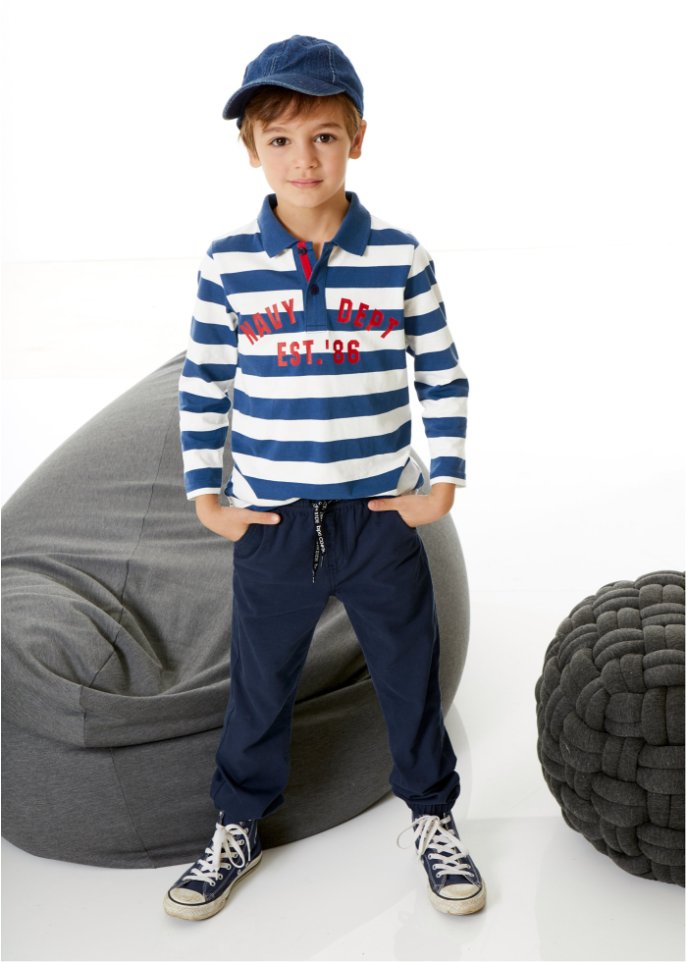 Jungen Hose mit Bündchen (3er Pack)