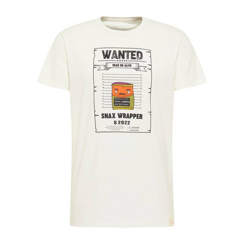 SOMWR T-Shirt With Snax Wrapper Print T-Shirt Herren