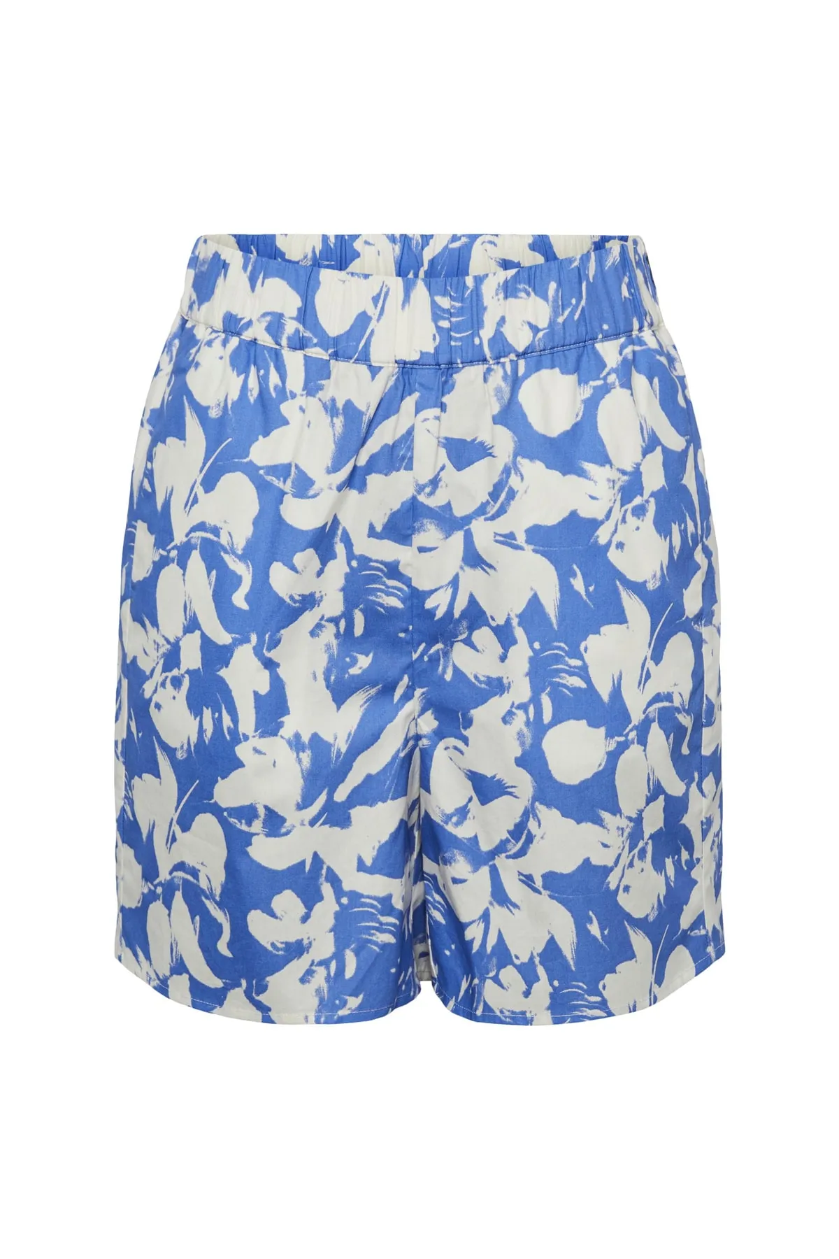 Y.A.S.  Shorts - Weiß - Mittlerer Bund