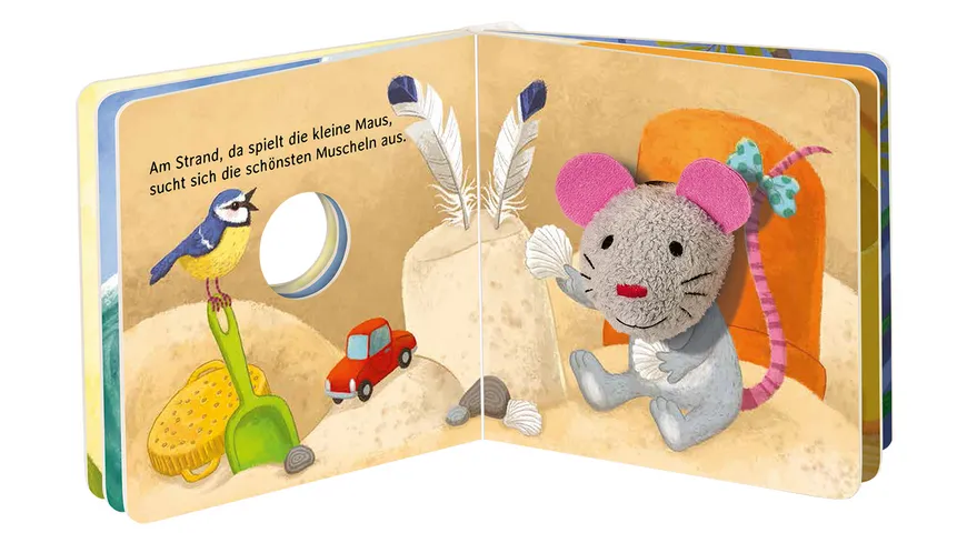 Mein liebstes Fingerpuppenbuch: Hallo, kleine Maus!