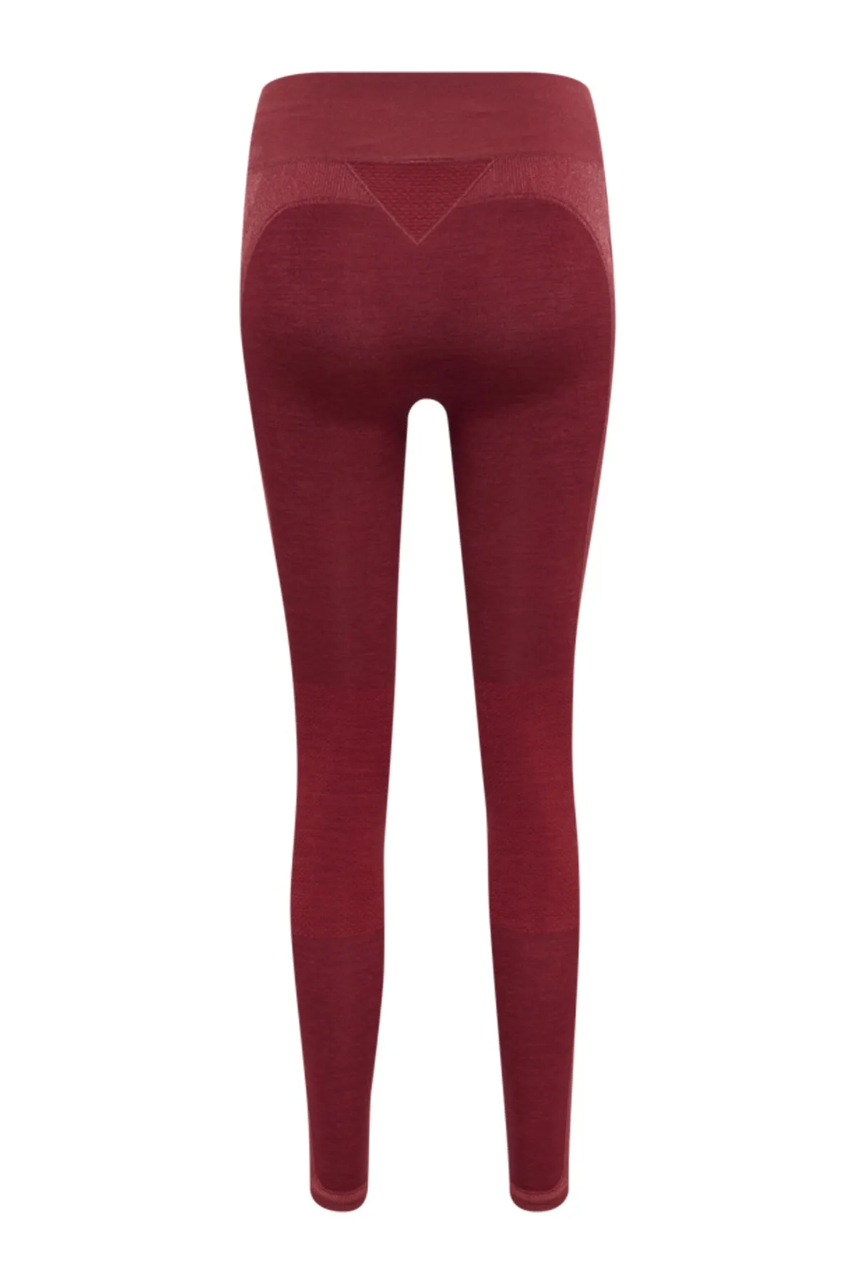 hummel  Sport-Leggings - Rot - Mittlerer Bund
