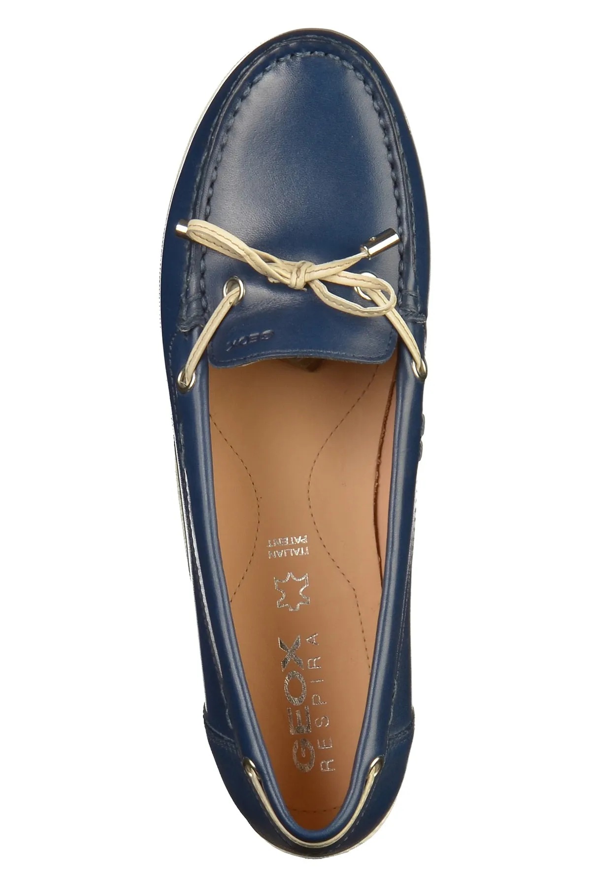 Geox  Flacher Schuh - Blau - Flacher Absatz