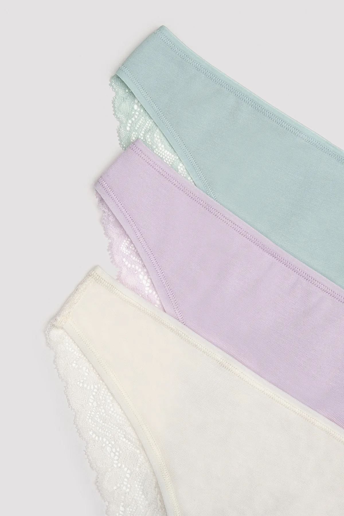 Penti  Whisper Lacy Lace Mehrfarbiges 3-teiliges Hipster-Höschen