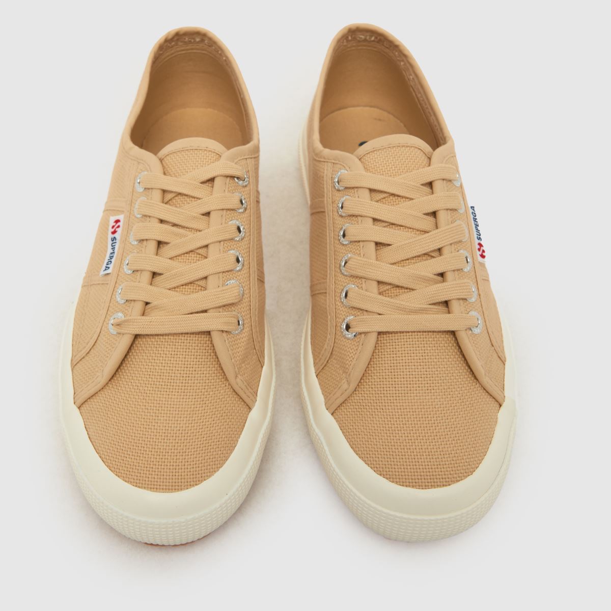 Superga 2750 cotu classic sportcipő bézs színben