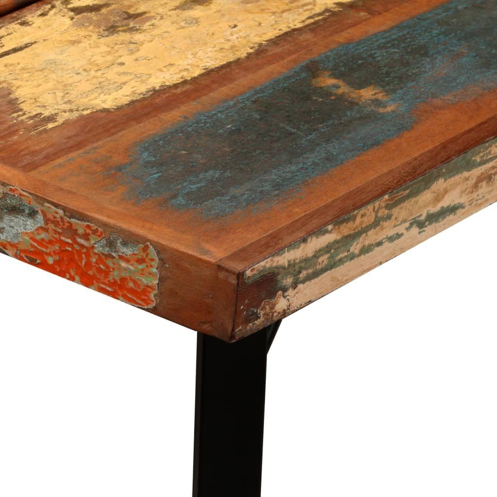 möbelando Stehtisch 295480 (LxBxH: 150x70x107 cm), aus Massivholz in recycle Optik