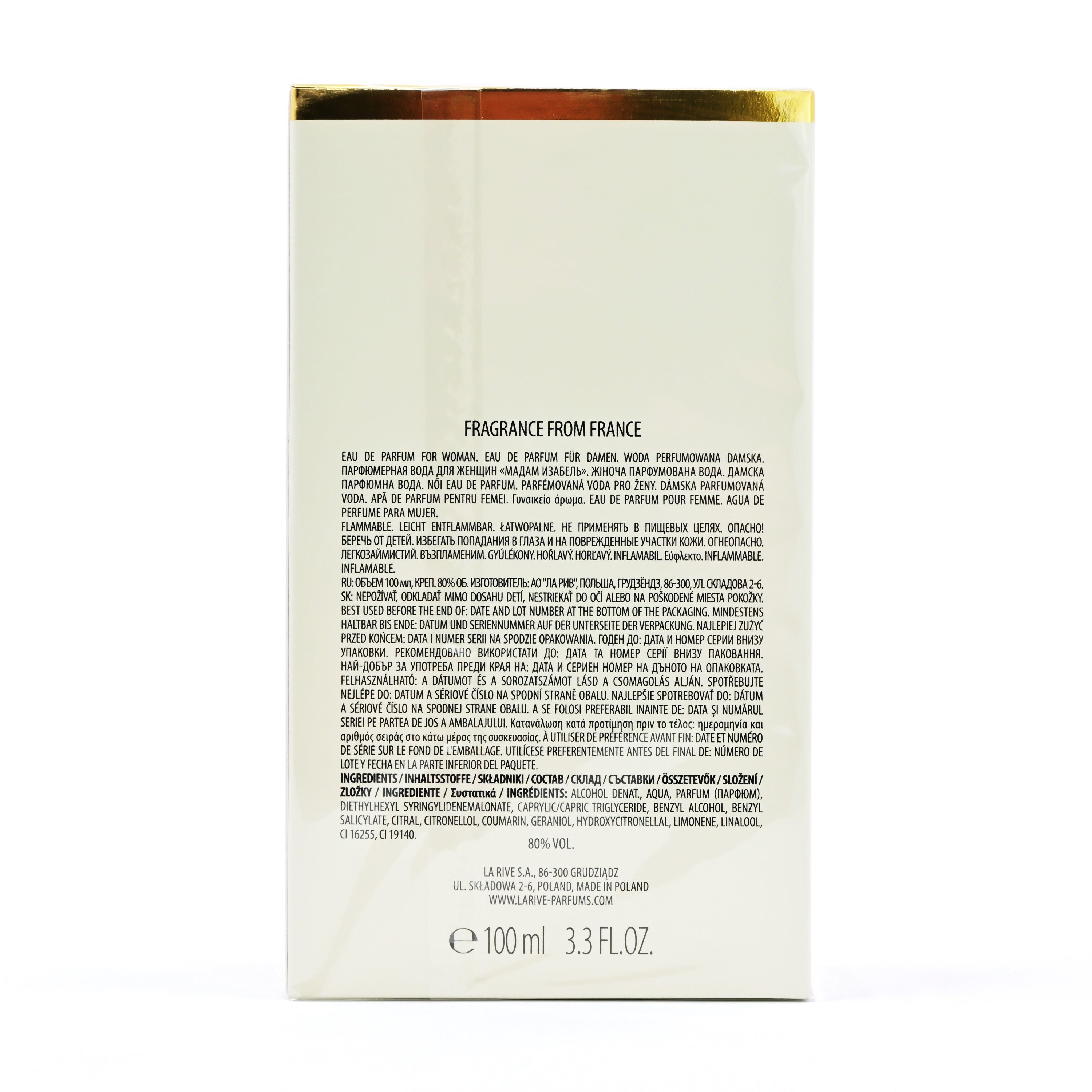 La Rive Eau de Parfum LA RIVE Madame Isabelle - Eau de Parfum - 90 ml