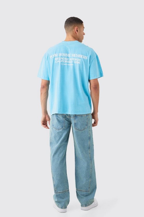 Oversize T-Shirt mit Print