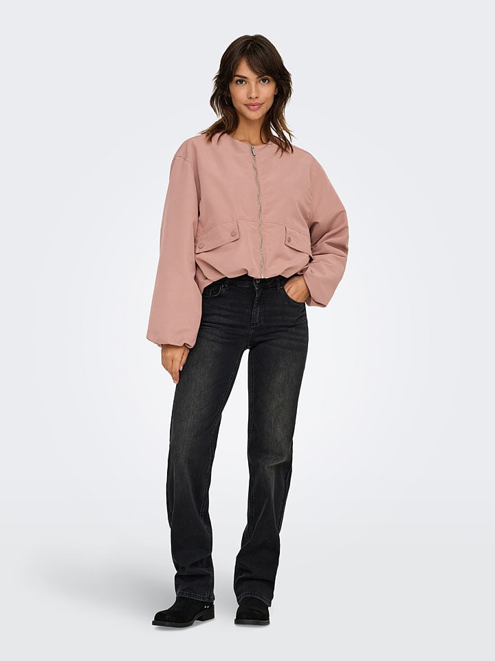ONLY Übergangsjacke in Rosa günstig kaufen