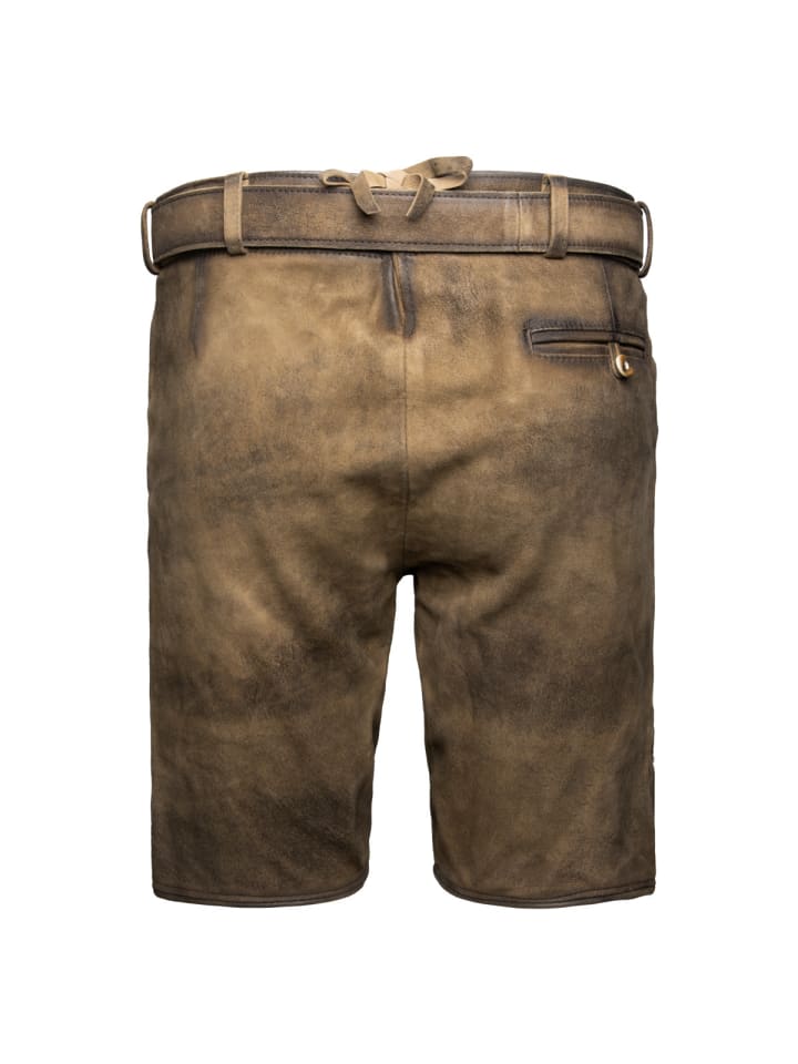 Stockerpoint Lederhose Fred in braun günstig kaufen