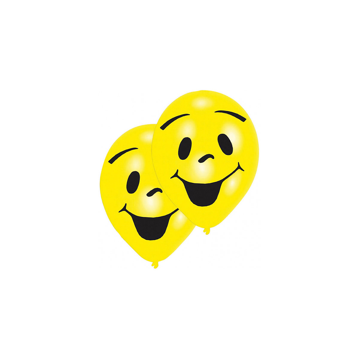 Ballons Smiley, 8 Stück