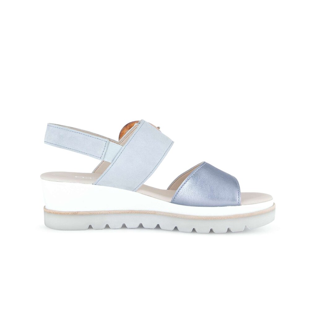 Gabor fashion Keilsandalette blau