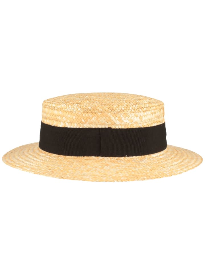 BREITER Strohhut in beige günstig kaufen
