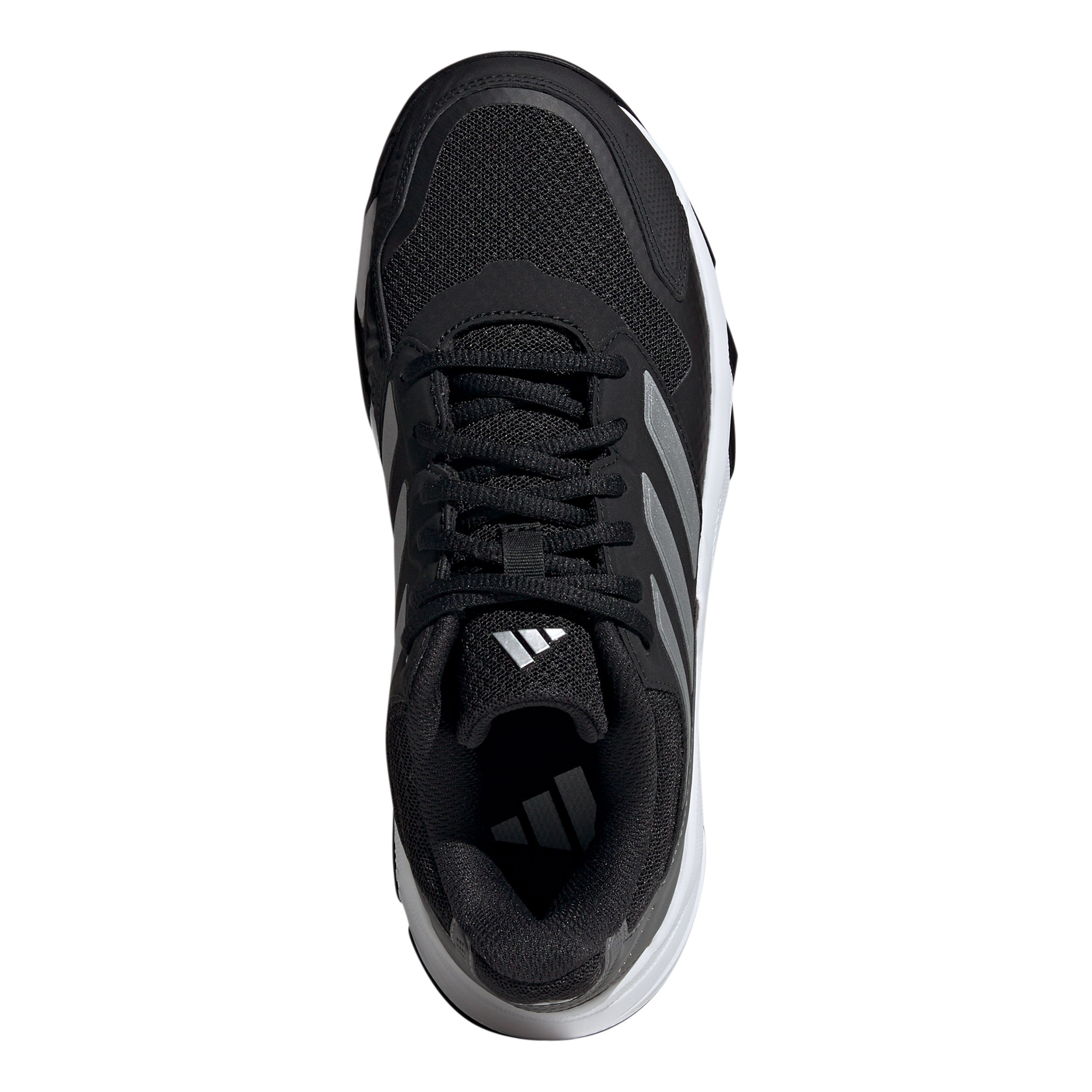 CourtJam Control 3 Allcourtschuh Damen - Schwarz, Silber