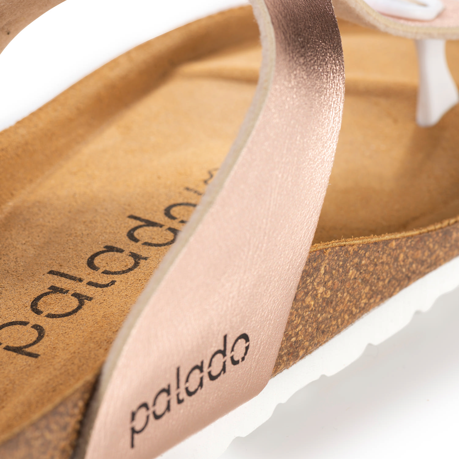 Palado Kos Metallic, Zehentrenner, Damen, Rosegold