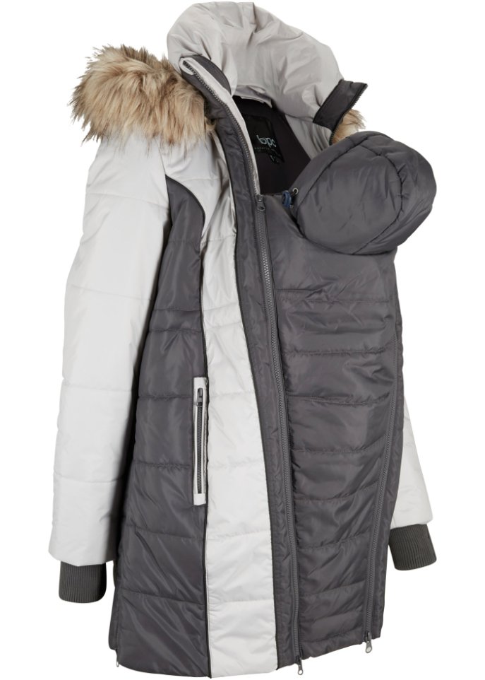 Umstandsjacke / Tragejacke, gesteppt