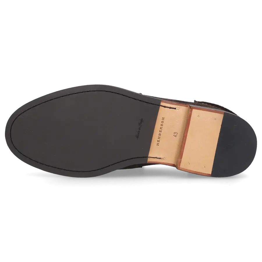 Henderson - Loafer 83405 Veloursleder - braun