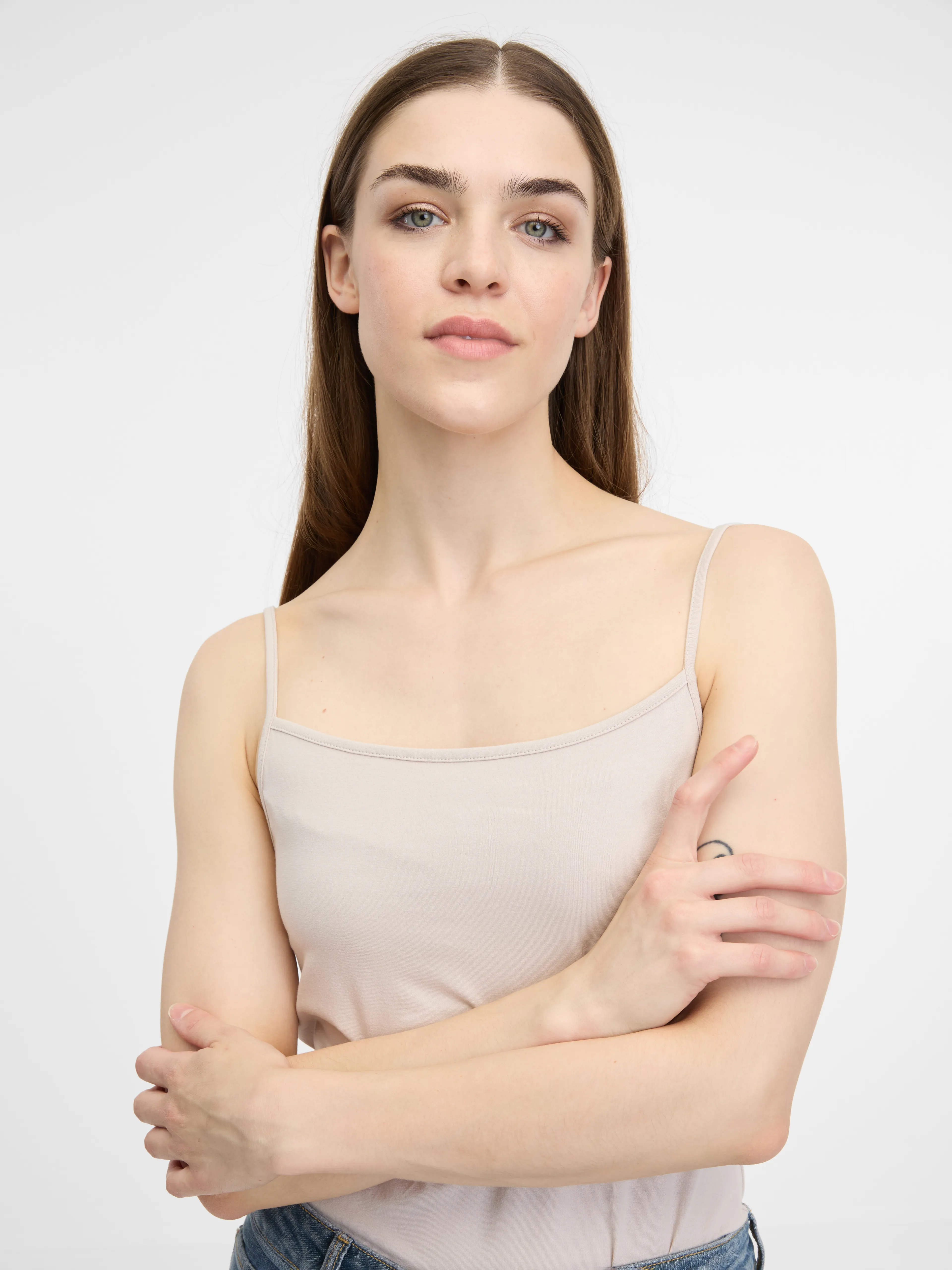 Cremefarbenes Damen-Tank-Top ORSAY