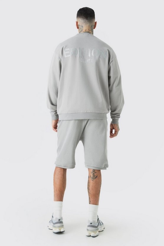 Tall lockere gerippte Edition Shorts