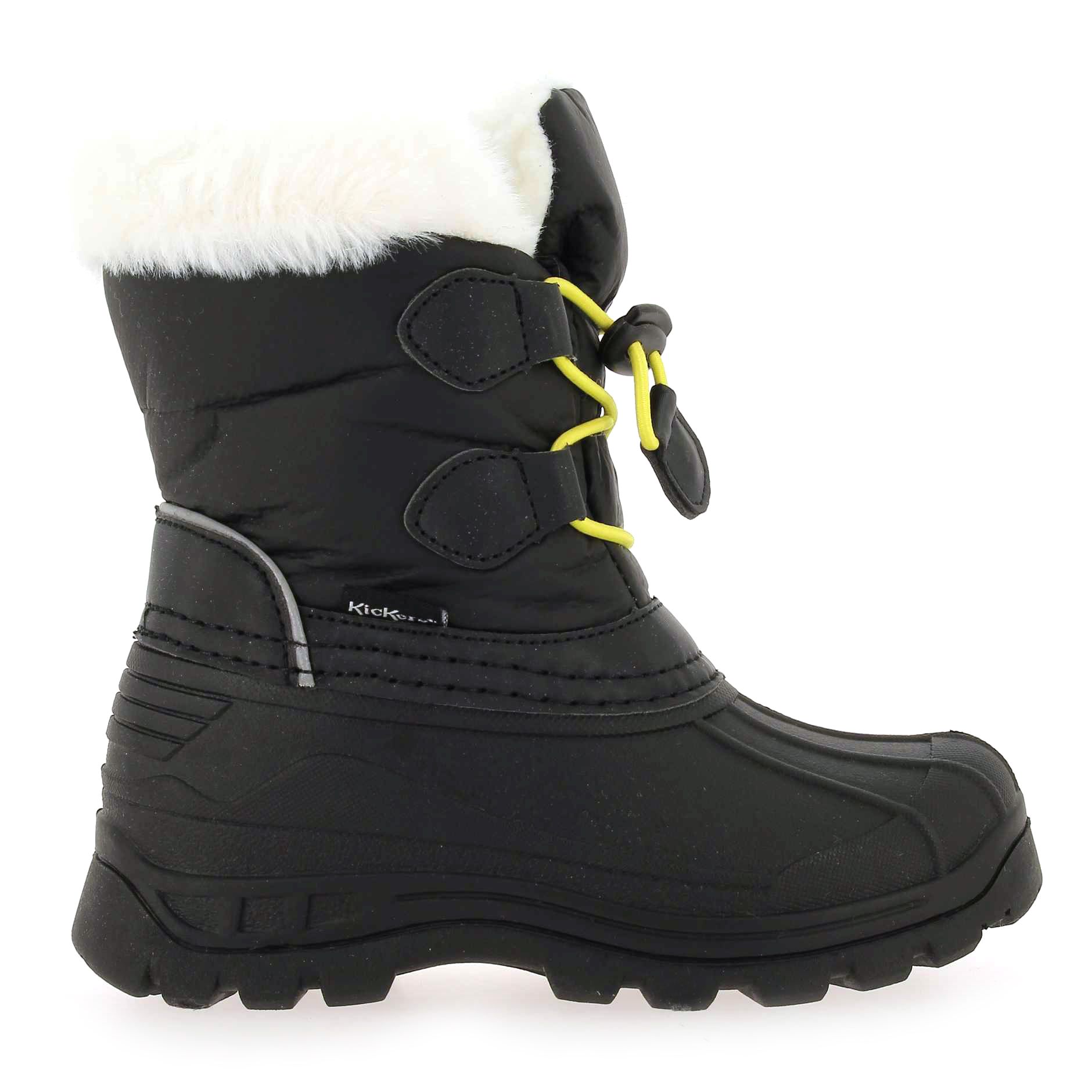 Kickers  SEALSNOW - Noir Jaune