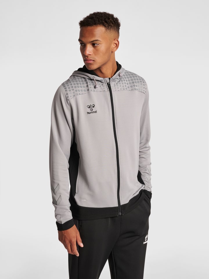 Hummel Hummel Reißverschluss Kapuzenpullover Hmllead Herren in GREY MELANGE günstig kaufen