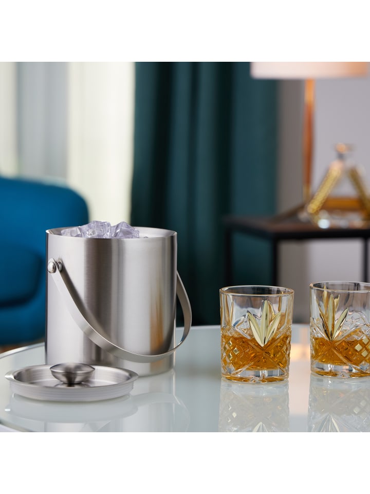 relaxdays Eiswürfelbehälter in Silber - 1,5 Liter günstig kaufen onesize