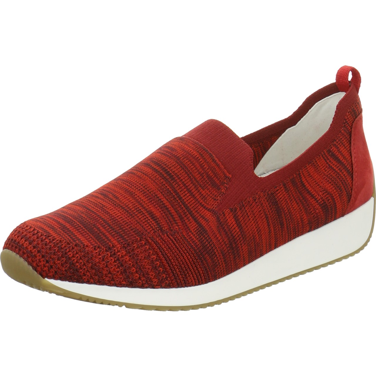 ARA Sportliche Slipper rot