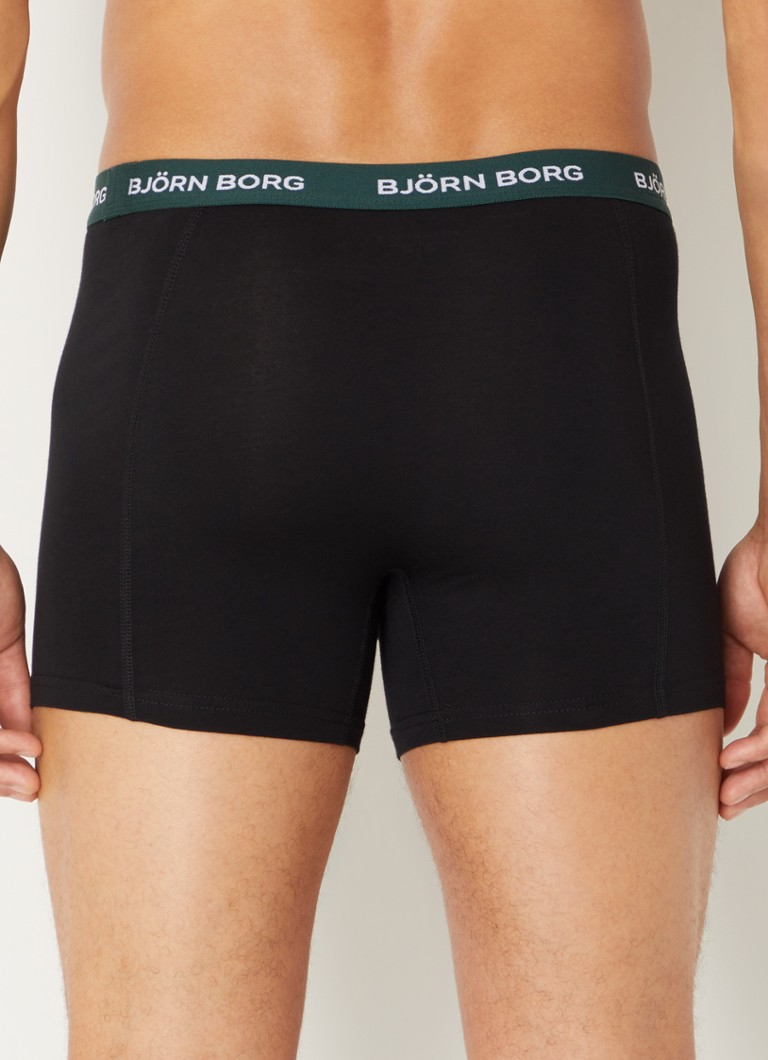Boxer Björn Borg con fascia logo, confezione da 5