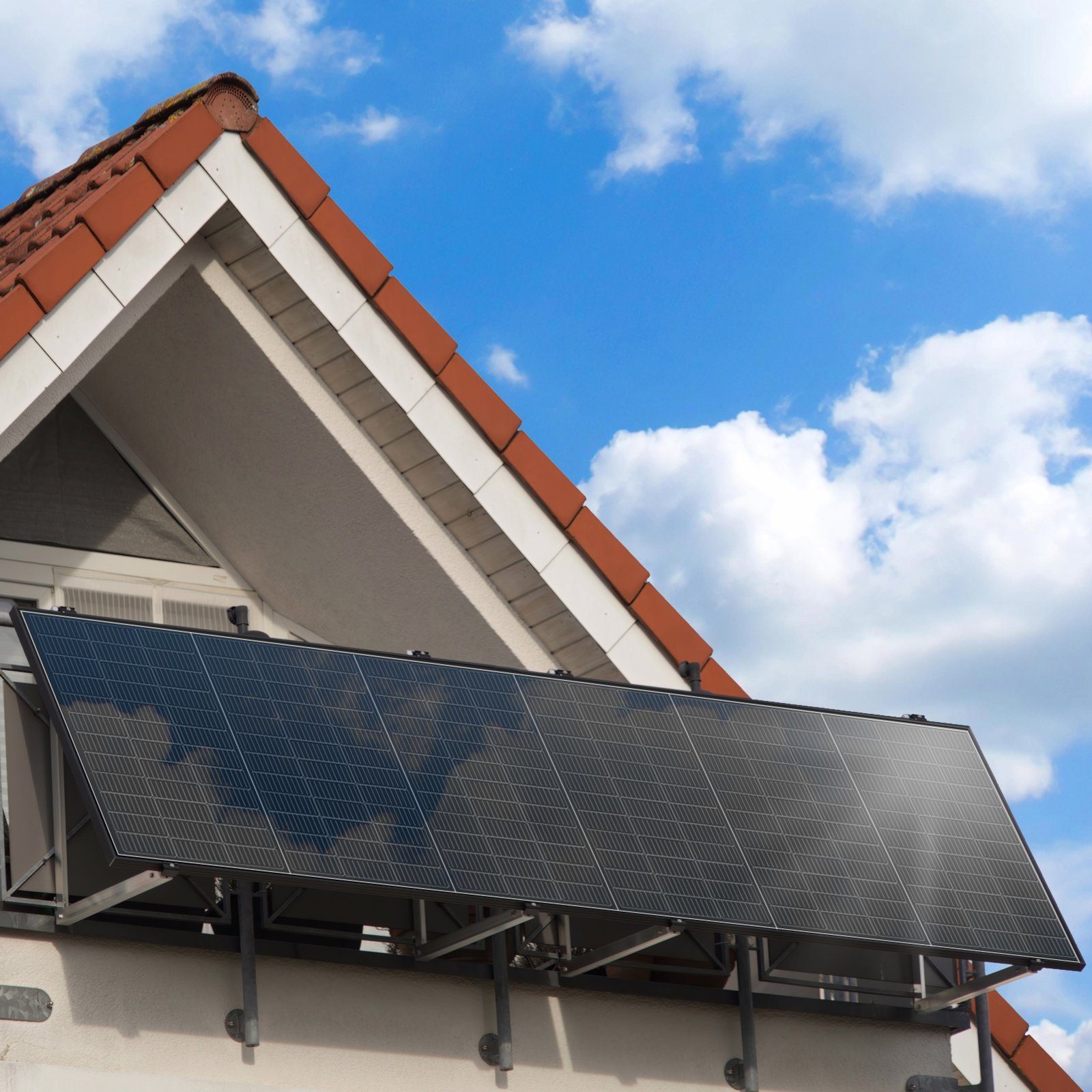 SUNNIVA Solaranlage Balkonkraftwerk 840W / 600W Set, Monokristallin, (BENY Wechselrichter Wifi, Solaranlage Komplettset mit 5m Anschlusskabel für Schuko Steckdose), Balkon Mini-PV Anlage genehmigungsfrei, steckerfertig