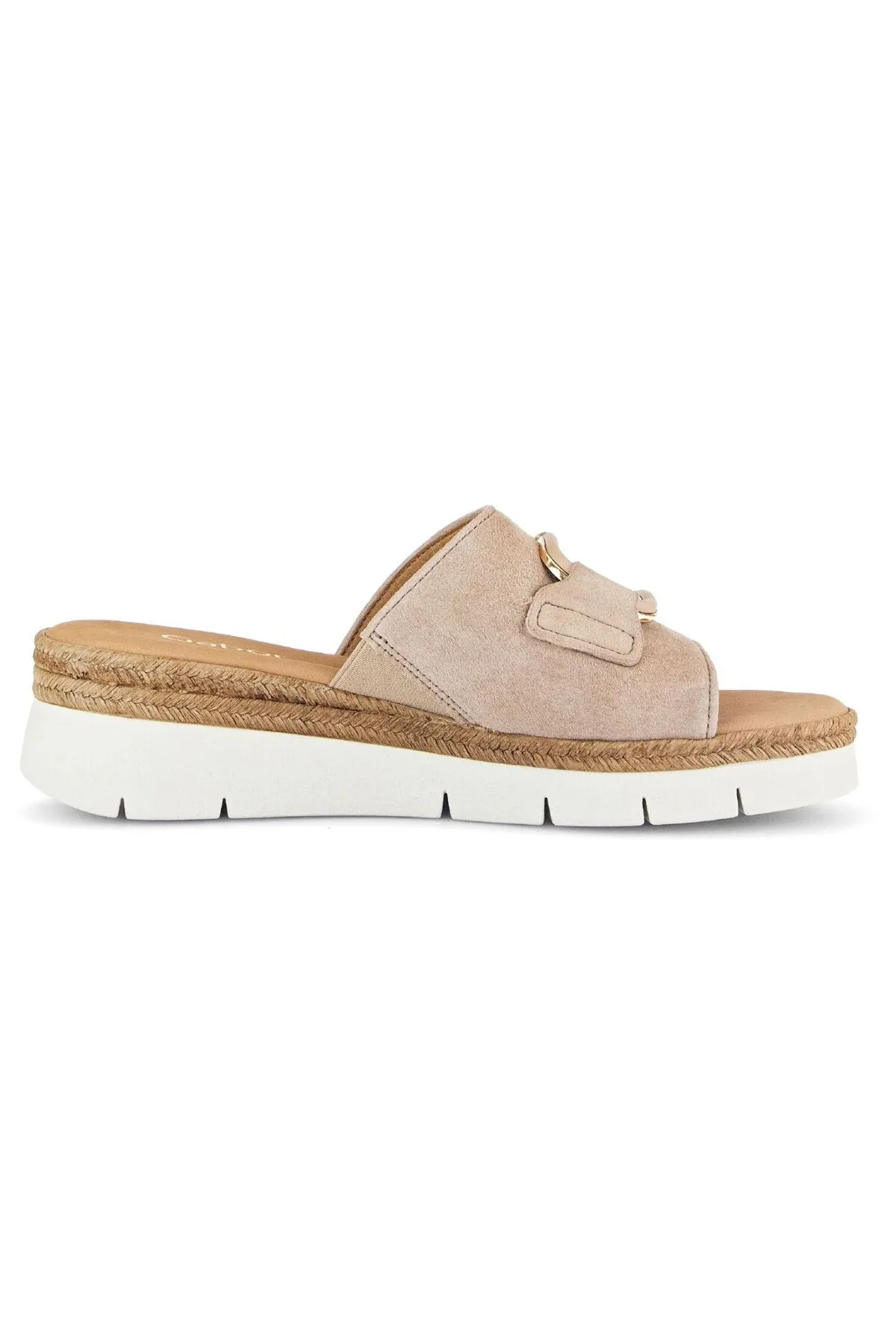 GABOR  Hausschuh - Beige - Keilabsatz