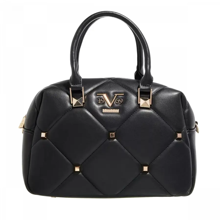 19V69 Italia - 19v69 Italia Handle Bags Kunstleder Black - schwarz