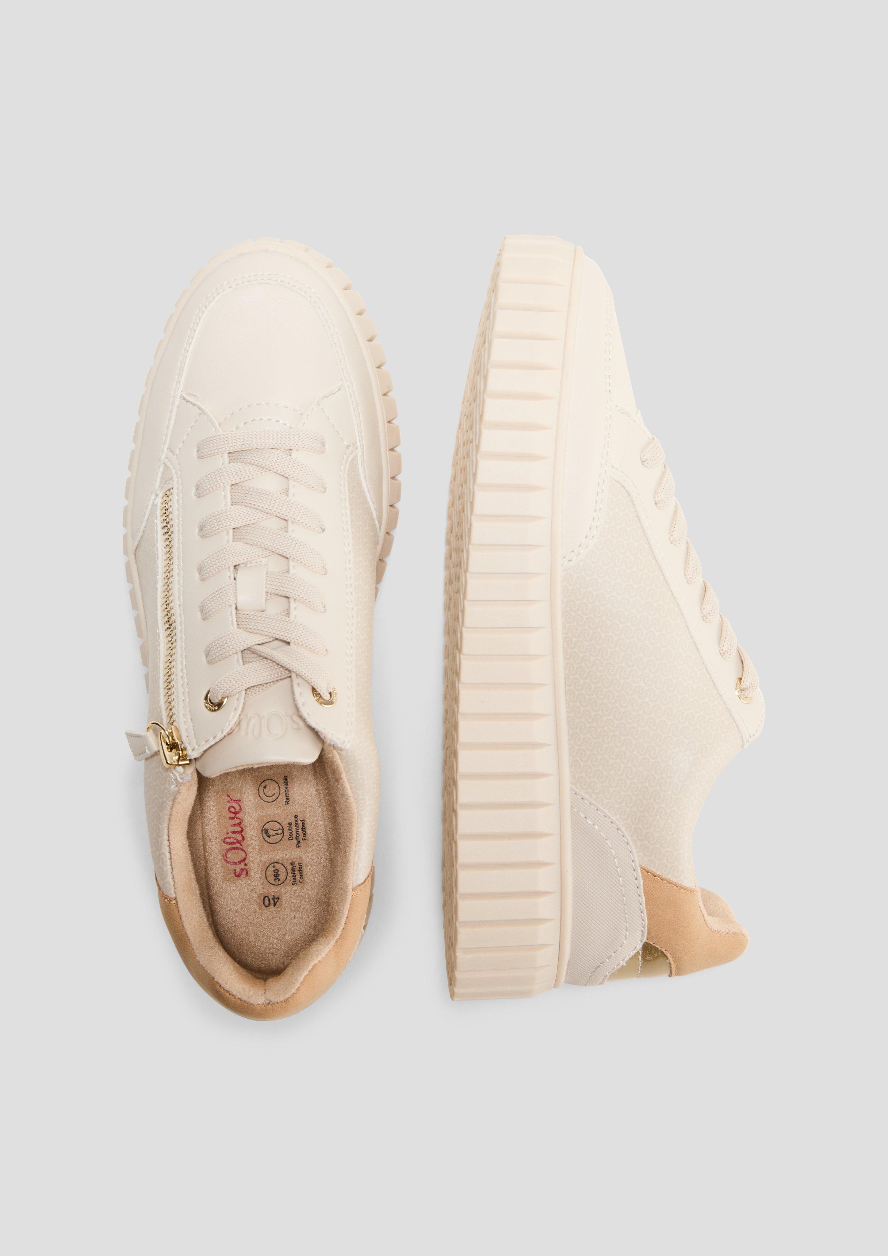 Sneaker in Leder-Optik  6008247-468