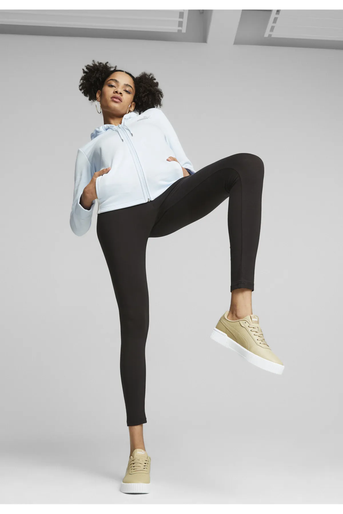 Puma  Sneaker - Beige - Plateau Absatz