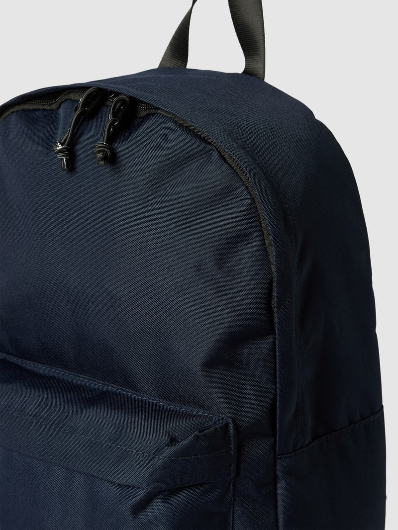 Rucksack mit Label-Details in marineblau
