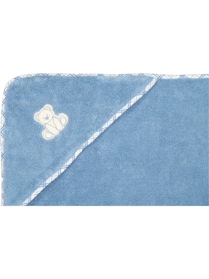 Vossen Vossen Kapuzentücher Teddy dusty blue - 4695 in dusty blue - 4695 günstig kaufen 100 x 100 cm