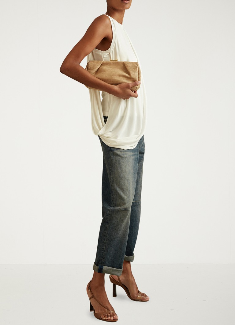 Top Reiss Elva con dettaglio a pieghe