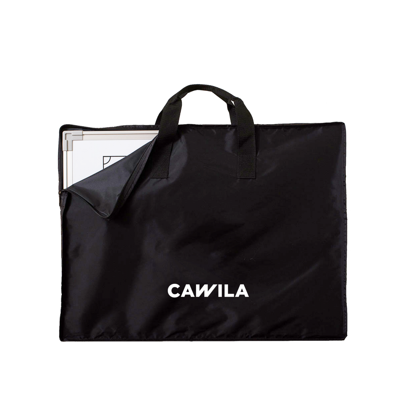 Cawila Taktikboard 90x120 cm | Fußball Taktiktafel inkl. Tasche und Magnete