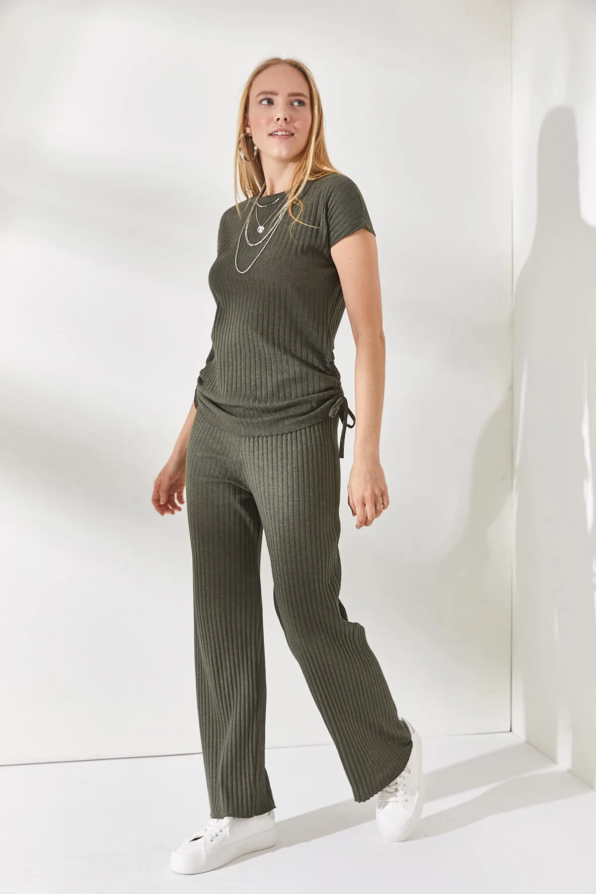 Olalook  Zweiteiler - Khaki - Oversized