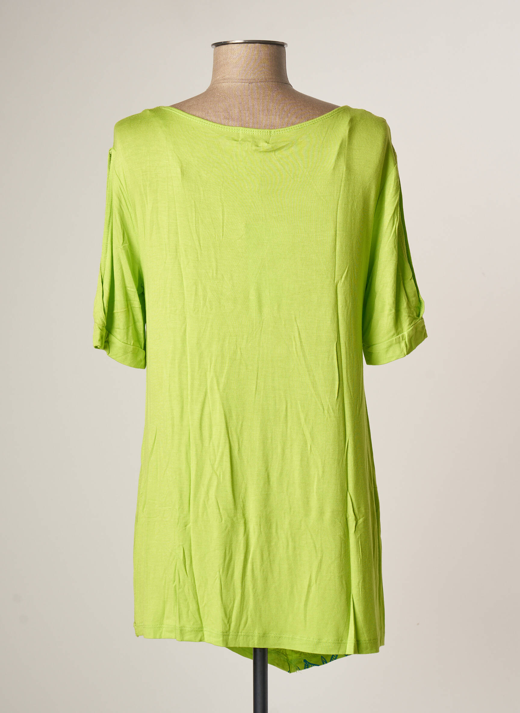 Coline Tuniquemanchecourte Femme couleur vert