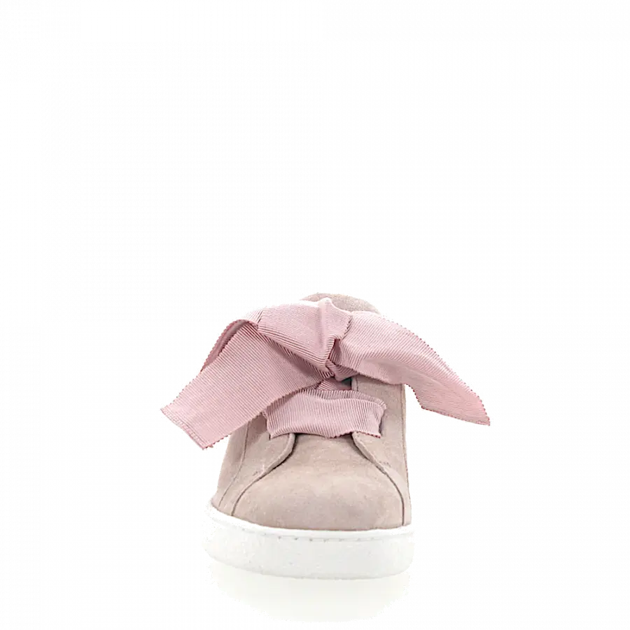 Unützer - Sneaker low Kalbsleder Veloursleder rosa - pink