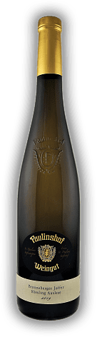 Paulinshof, Brauneberger Juffer, Riesling, Auslese, 2019, Mosel  Paulinshof, Brauneberger Juffer, Riesling, Auslese, 2019, Mosel  Ein Wein mit besonders gutem Lagerpotential. Jahrgang 2019 - 0,75	 Liter - Vol 9,5%