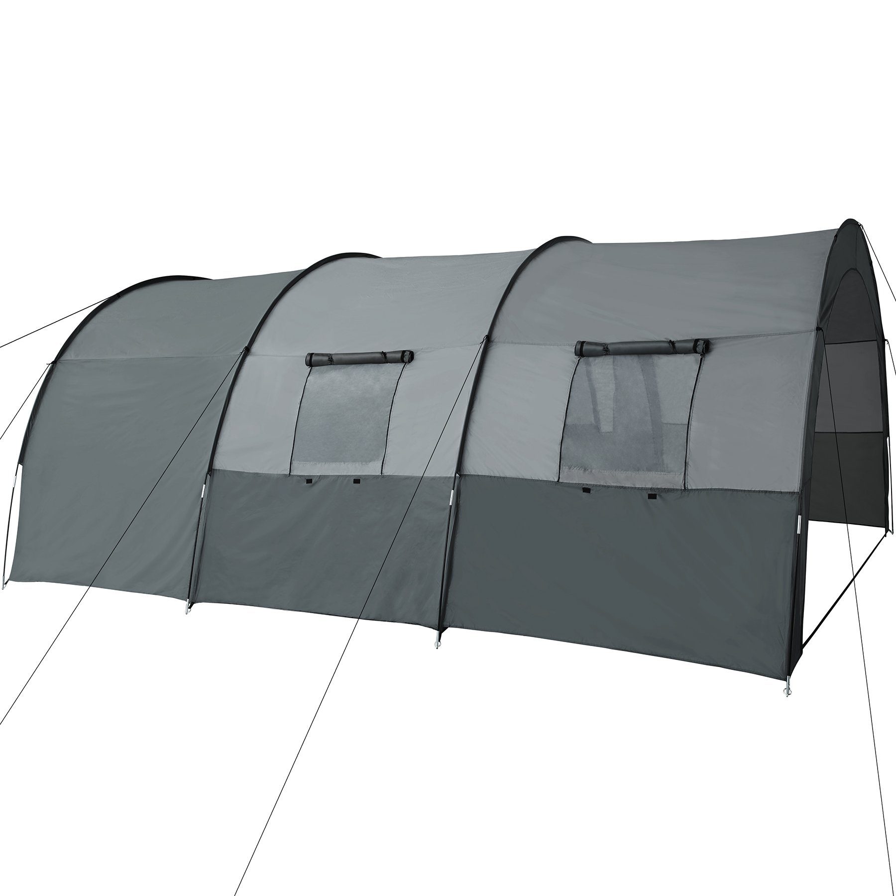 tectake Tunnelzelt Roskilde, Personen: 6