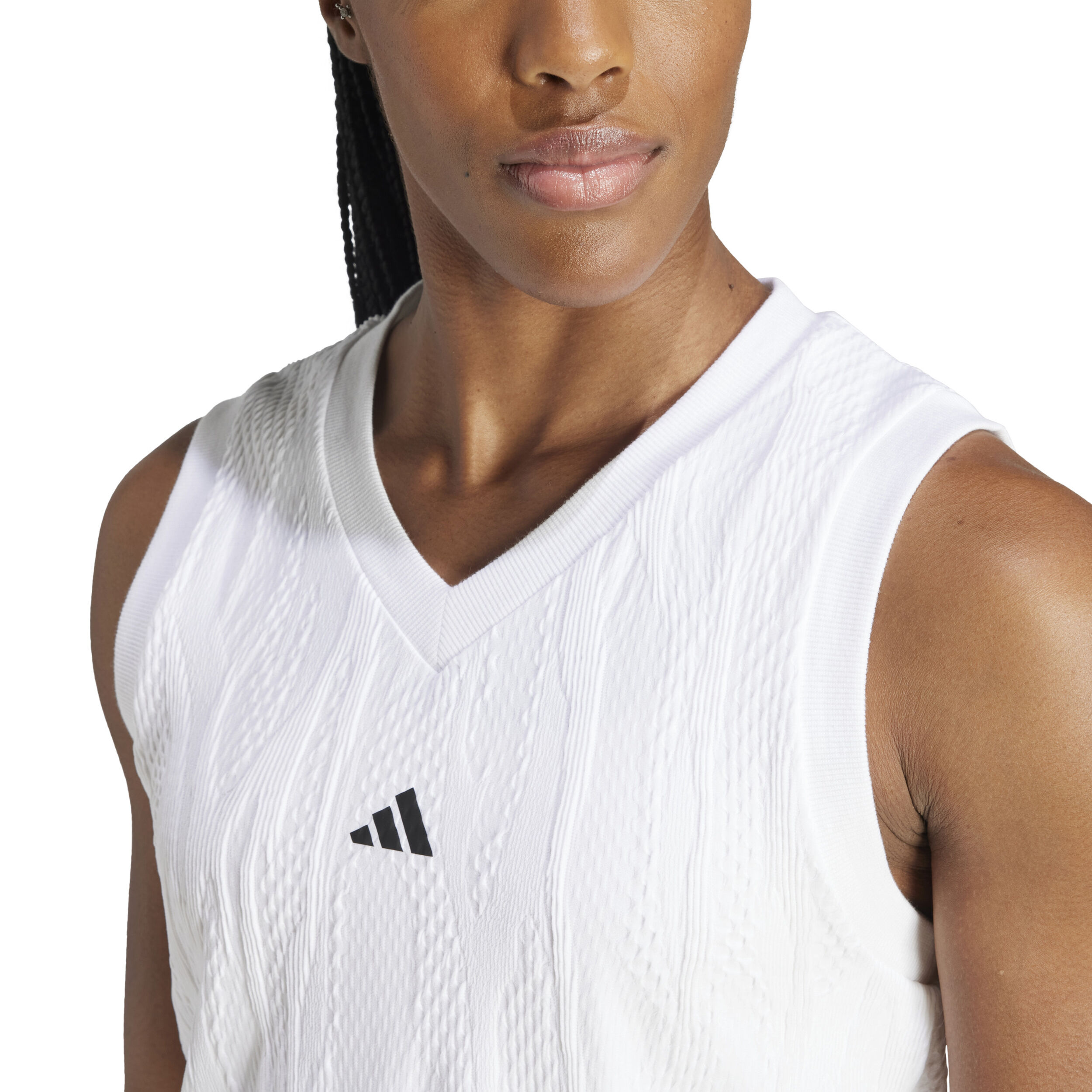 Crop Pro Tank-Top Damen - Weiß