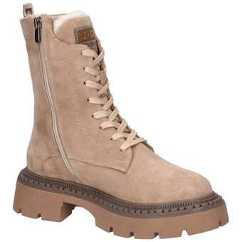 2Go Fashion Schnür Boots in beige