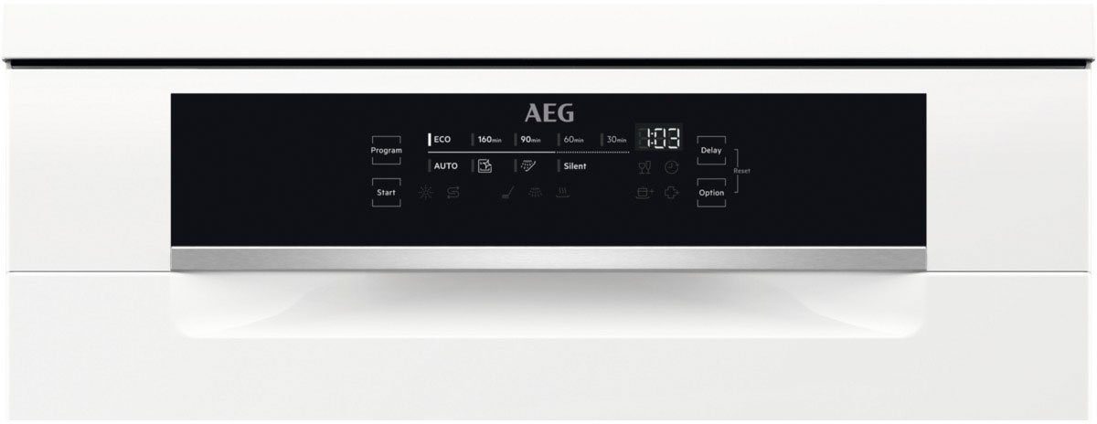 AEG Standgeschirrspüler Serie 7000, FFB7470APW 911417421, 14 Maßgedecke