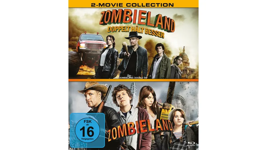 Zombieland 1 & 2  [2 BRs]