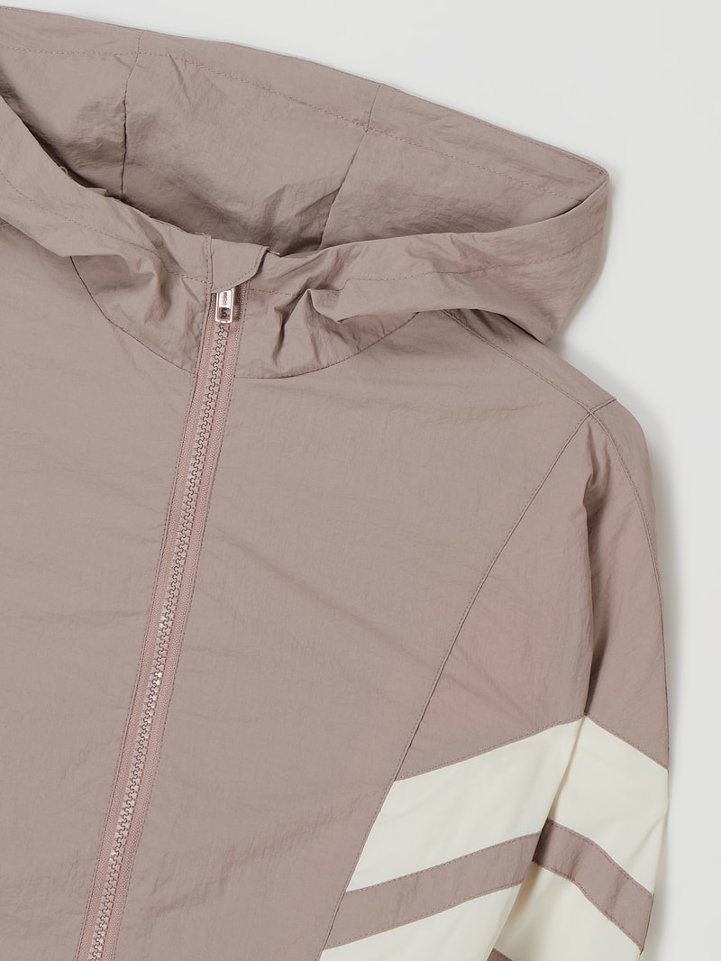 Blouson mit Kapuze in altrosa