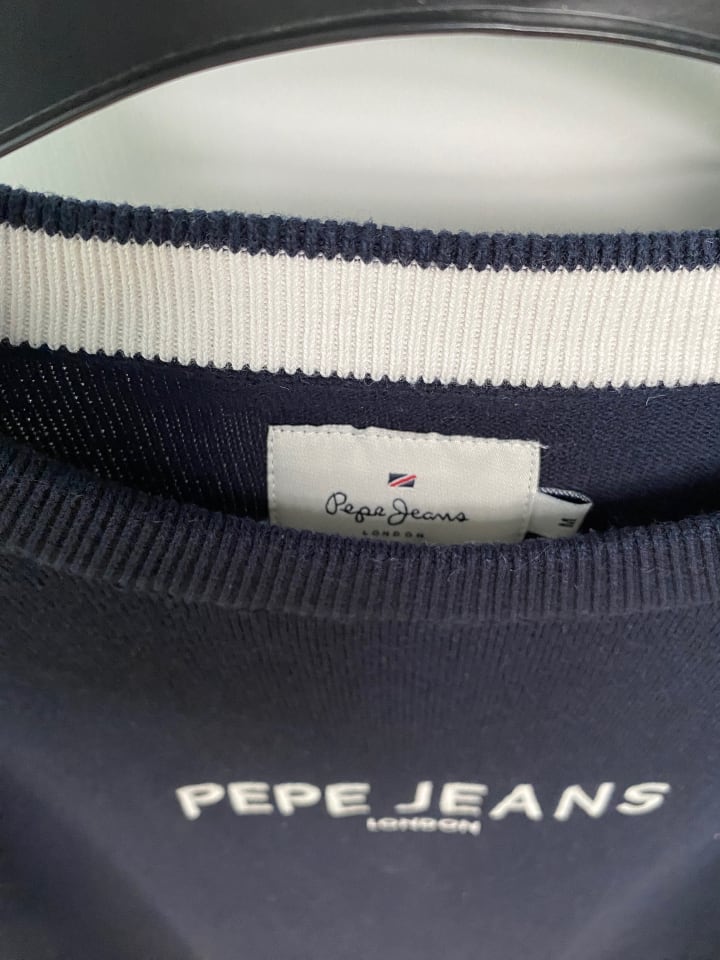 Pepe Jeans Pullover in Dunkelblau günstig kaufen M