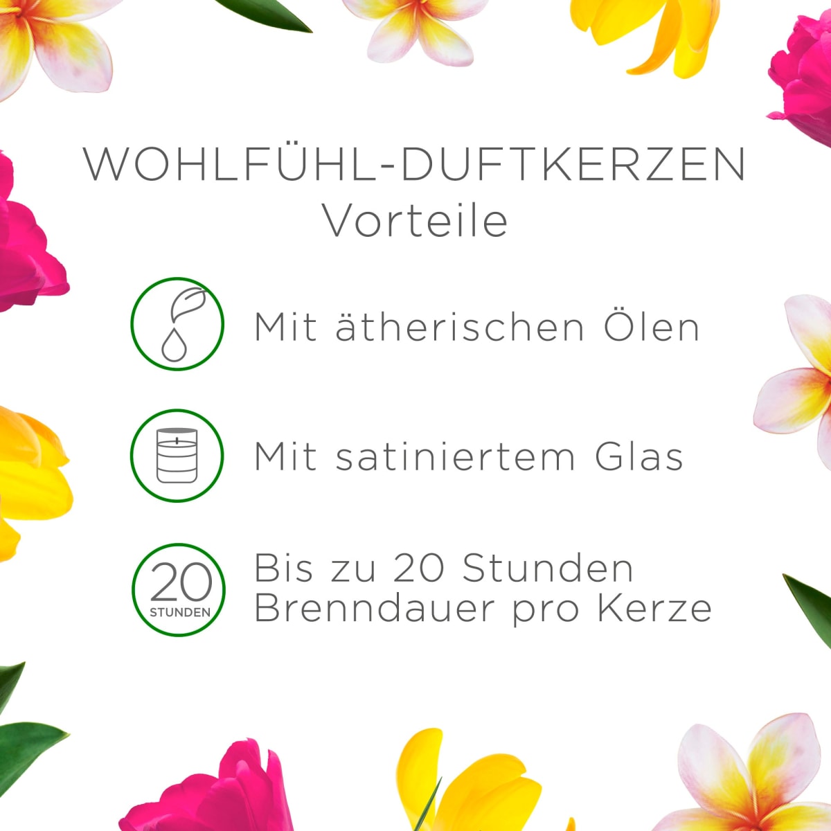 Duftkerze im Glas Blumenwiese 105g, 1 St